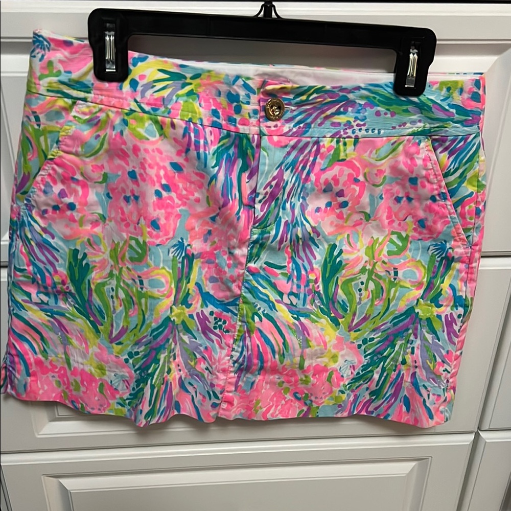 Lilly Pulitzer Vibrant Multicolor Skort